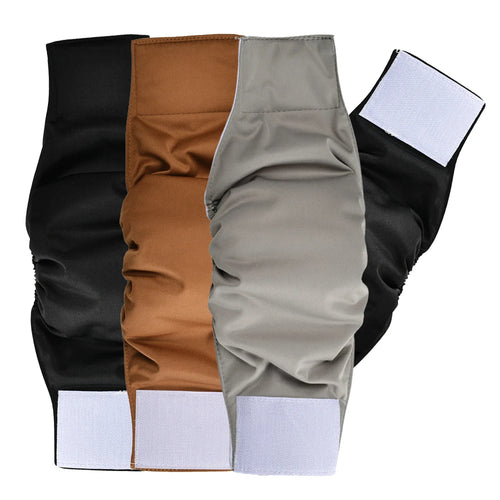3Pcs Reusable Belly Band for Male Dogs Washable Pet Dog Diapers Physiological Pants Short Breathable Puppy Nappies Warp Supplies