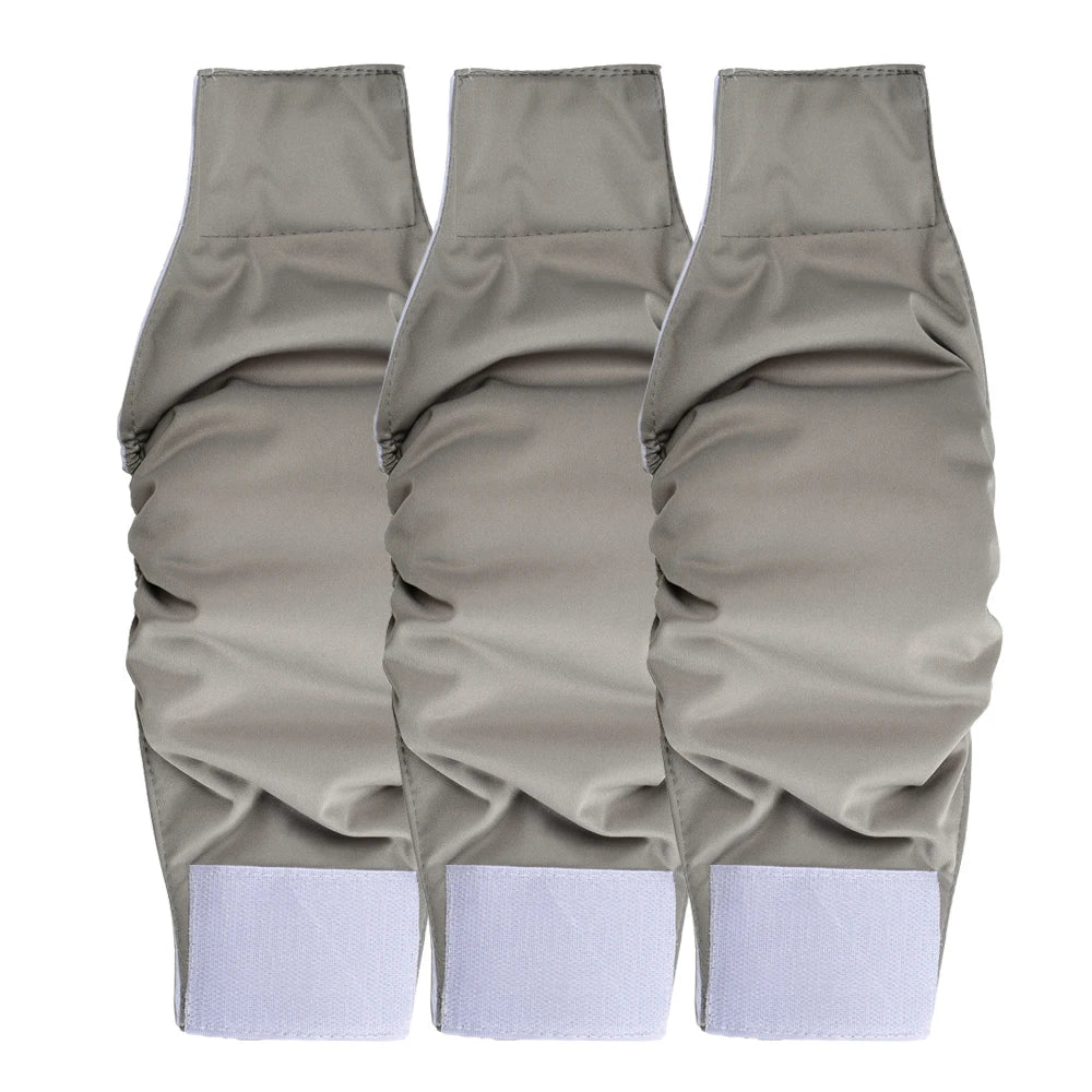 3Pcs Reusable Belly Band for Male Dogs Washable Pet Dog Diapers Physiological Pants Short Breathable Puppy Nappies Warp Supplies
