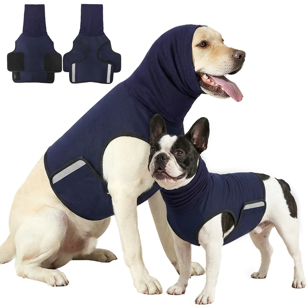 Dog Anxiety Vest,Skin-Friendly Thunder Jacket for Dogs,Dog Calming Shirt for Thunder,Vet Visits and Separation