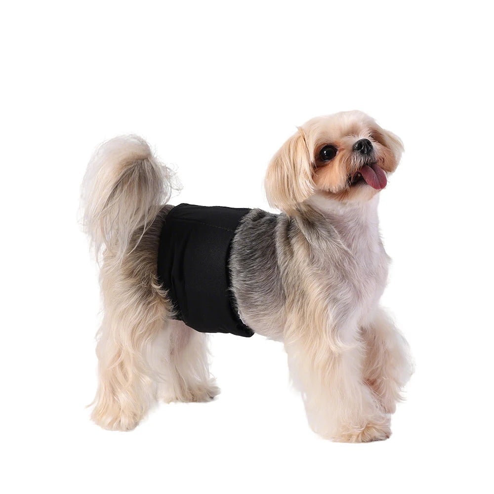 3Pcs Reusable Belly Band for Male Dogs Washable Pet Dog Diapers Physiological Pants Short Breathable Puppy Nappies Warp Supplies
